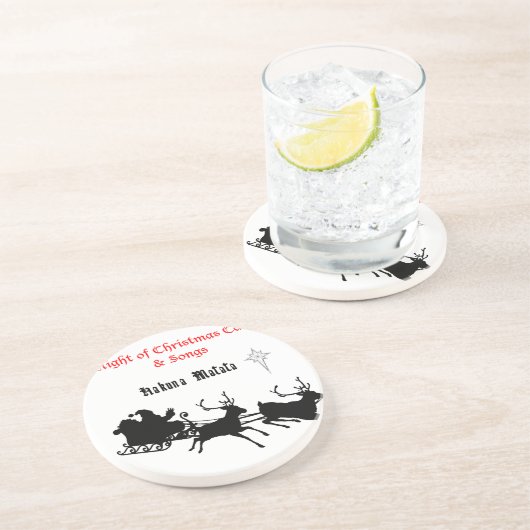 クリスマスに沿って歌う – キャロルとフェスティバルの喜び コースター (側面)