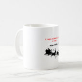 クリスマスに沿って歌う – キャロルとフェスティバルの喜び コーヒーマグカップ (正面左)