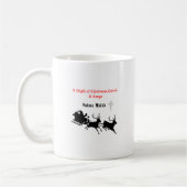 クリスマスに沿って歌う – キャロルとフェスティバルの喜び コーヒーマグカップ (左)