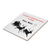 クリスマスに沿って歌う – キャロルとフェスティバルの喜び タイル (側面)