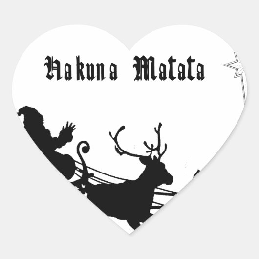 クリスマスに沿って歌う – キャロルとフェスティバルの喜び ハートシール (正面)