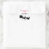 クリスマスに沿って歌う – キャロルとフェスティバルの喜び ラウンドシール (バッグ)