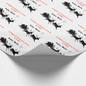 クリスマスに沿って歌う – キャロルとフェスティバルの喜び ラッピングペーパー (角)