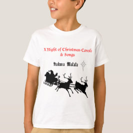 クリスマスに沿って歌う – キャロルとフェスティバルの喜び Tシャツ