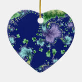 クリスマスに浮かぶ セラミックオーナメント (裏面)