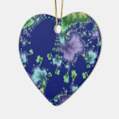 クリスマスに浮かぶ セラミックオーナメント (左)