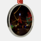 クリスマスに点灯させる メタルオーナメント (右)