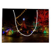 クリスマスに点灯させる ラージペーパーバッグ (裏面)