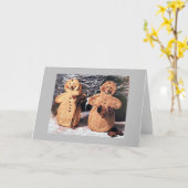 クリスマスに特別な友人を迎えたいこと カード (黄色い花)