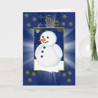 クリスマスに特別な息子のために シーズンカード