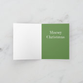 クリスマスに猫たち シーズンカード (内部)