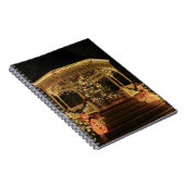 クリスマスに着飾ったガゼボ ノートブック (右側)