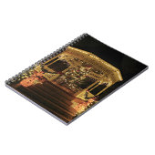 クリスマスに着飾ったガゼボ ノートブック (左側)