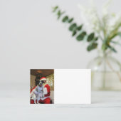 クリスマスに石炭を手に入れる 名刺 (スタンド正面)