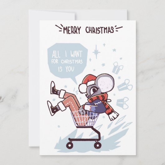 クリスマスに私が願うのはあなた シーズンカード (正面)