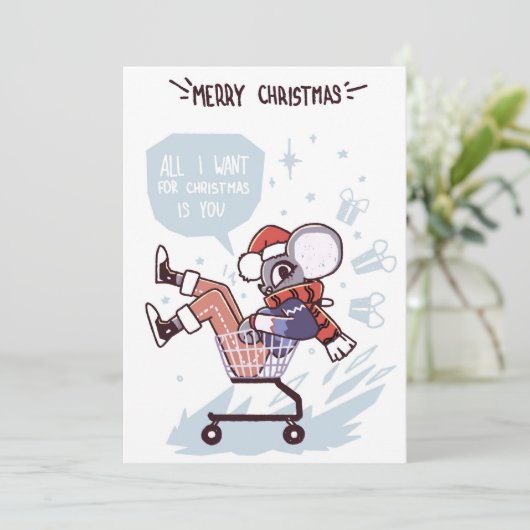 クリスマスに私が願うのはあなた シーズンカード (スタンド正面)