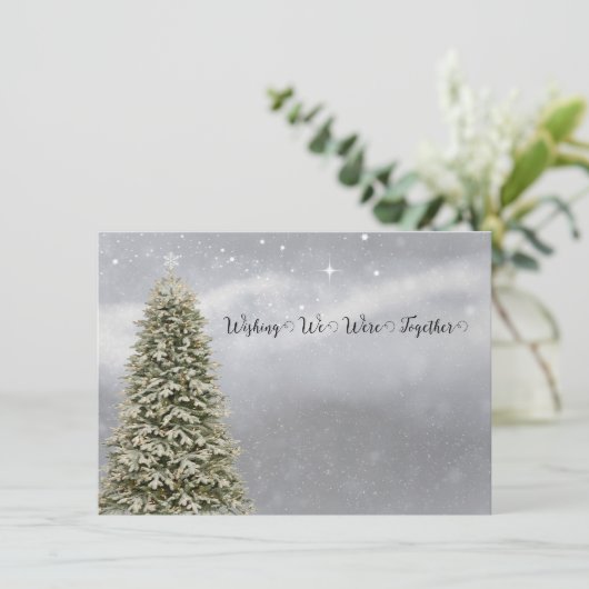 クリスマスに私たちが一緒にいることを願って シーズンカード (スタンド正面)