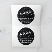 クリスマスに空を探すのに年を取りすぎることはないか カード (内部)