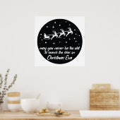 クリスマスに空を探すのに年を取りすぎることはないか ポスター (キッチン)