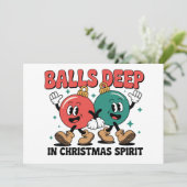 クリスマスに突入！皮肉と下ネタ満載のブラックユーモア シーズンカード (スタンド正面)