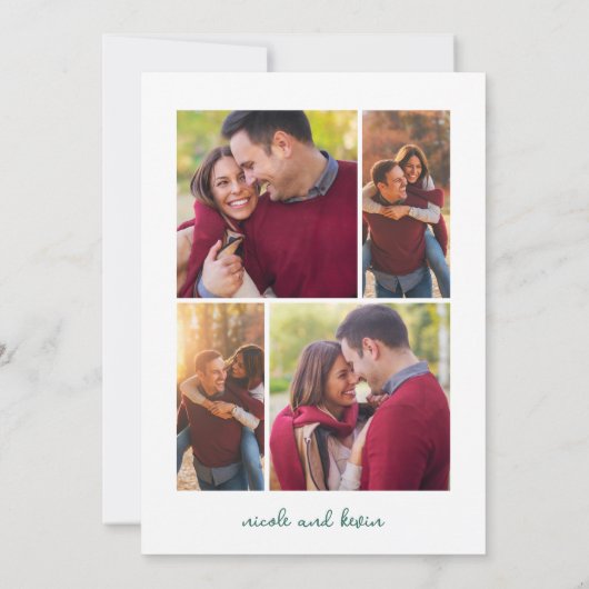 クリスマスに結婚しよう! Save The Date セーブザデート (裏面)