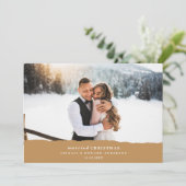 クリスマスに結婚　破れた紙の結婚発表 (スタンド正面)