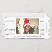 クリスマスに自撮メリーりをして シーズンカード (正面)