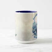 「クリスマスに良い知らせだ…」 コーヒー/ティーマグカップ マグカップ (中央)