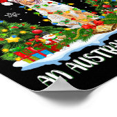 クリスマスに行きたいのはオーストラリアの羊飼いの犬だ ポスター (角)