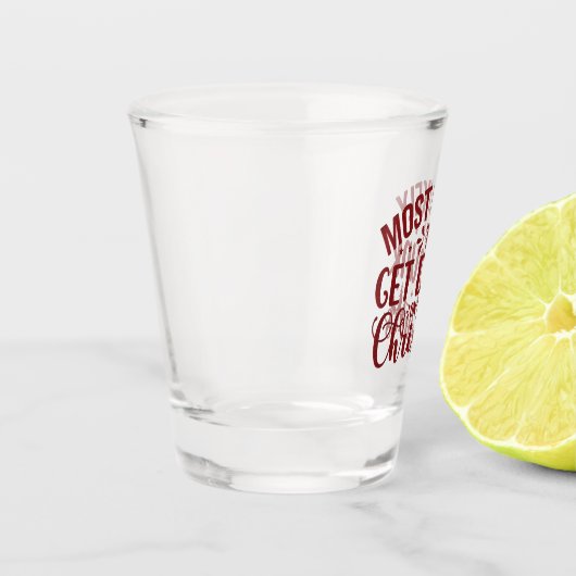 クリスマスに訪れそう飲である ショットグラス (左)