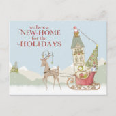 クリスマスに訪れたい新しい家 案内ポストカード (正面)