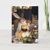 クリスマスに誕生日に二重の喜びを シーズンカード (正面)