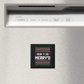 クリスマスに近々挙式予定のエンゲージドカップル マッチ マグネット (インサイチュ (食洗機))
