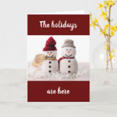 ***クリスマスに近かったこと***恋しく思 カード (黄色い花)