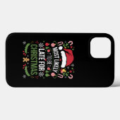 クリスマスに遅刻しそうな楽しい家族 Case-Mate iPhoneケース (裏面 (横))