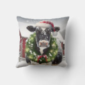 クリスマスに過ごすリース クッション (裏面)