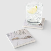 クリスマスに雪の中を旅する|過去記事 ストーンコースター (横)