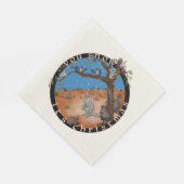 クリスマスに雪を降ろせ – オージーの裏返しナプキン スタンダードランチョンナプキン (角)