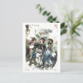 クリスマスに音楽を作る子どもたち シーズンポストカード (スタンド正面)