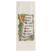 クリスマスに願いを込めて ワインギフトバッグ (裏面)