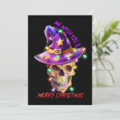 クリスマスに魔女が Skeleton Santa の楽しみを祈ってるよ 招待状 (スタンド正面)