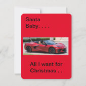 クリスマスに2023年コルベット シーズンカード (正面)
