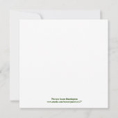 クリスマスに6頭のダーリング・パンダ (裏面)