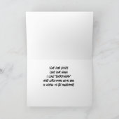 クリスマスに **愛** を込めて カード (内部)