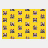 クリスマスにSockMonkeyハンター兄弟 ラッピングペーパーシート (正面3)