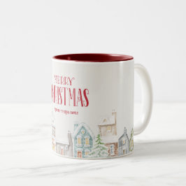 クリスマスのあったかホーム ツートーンマグカップ
