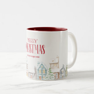 クリスマスのあったかホーム ツートーンマグカップ