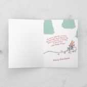 クリスマスのあなたの秘密の友達から シーズンカード (内部)