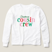 クリスマスのいとこのクルーのマッチング家族 (デザイン正面)