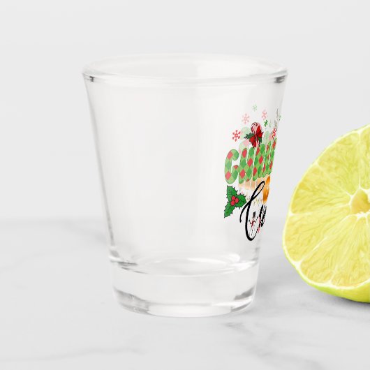 クリスマスのいとこのクルーズファミリー懇親会 ショットグラス (左)